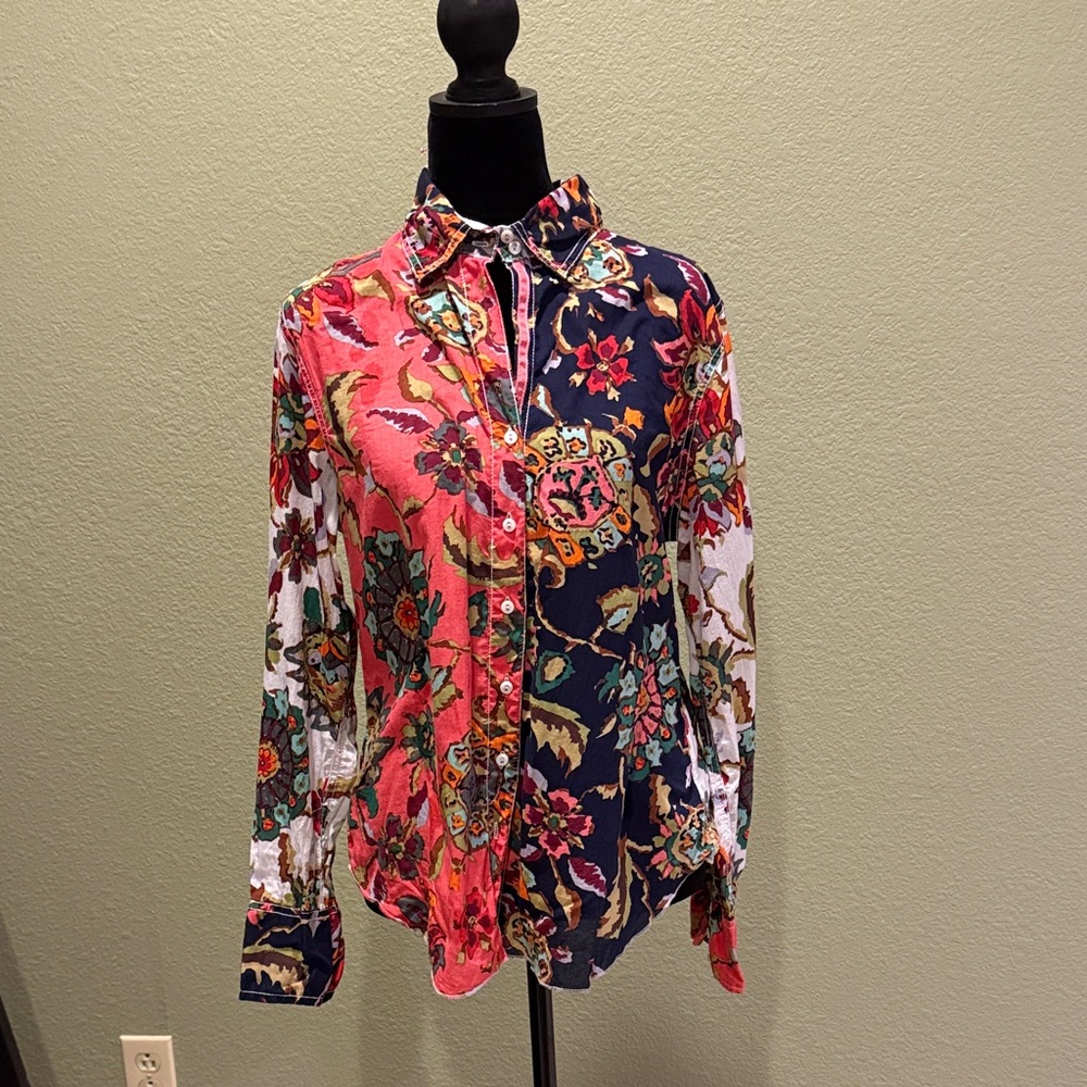 Floral Button-Up Shirt